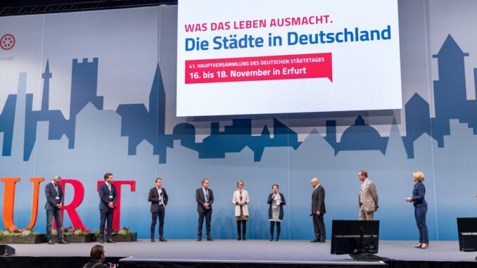 Landeshauptstädte fordern von Bund und Ländern schnelle Entlastung der Kommunalhaushalte